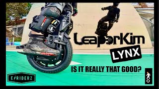 LEAPERKIM LYNX  Catching up with the hype. My first LEAPERKIM wheel, day 1 thoughts with my new EUC