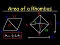 Area of a Rhombus