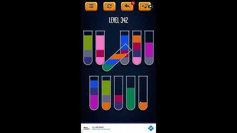 Water Sort Puzzle - Color Liquid Sorting Game Level 342 Solution