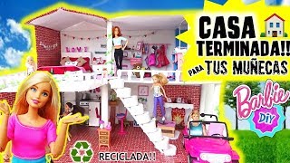 DECORA la CASA de tus MUÑECAS! IDEAS para Amueblarla / NUEVA HABITACIÓN de BARBIE!