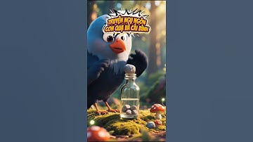 🦜 Quạ uống nước và cú lật kèo không tưởng! | Truyện ngụ ngôn ngắn #ChuyenNhaThu #DoVuiChoiMaHoc