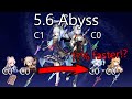 Genshin Impact 5.6. Abyss 12 side 2 | Ayaka old/new team comparison | Escoffier 65% faster?!