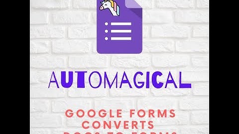 Automagical for Google Forms