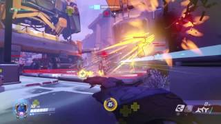 Overwatch: My second ever sextuple kill