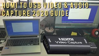 HDMI Video Capture to USB Recorder 2020 Guide and Review