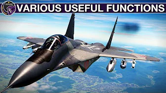 Mig-29A Fulcrum: Radio, AFCS/Autopilot, Jettison, HUD & Countermeasures Expanded | DCS