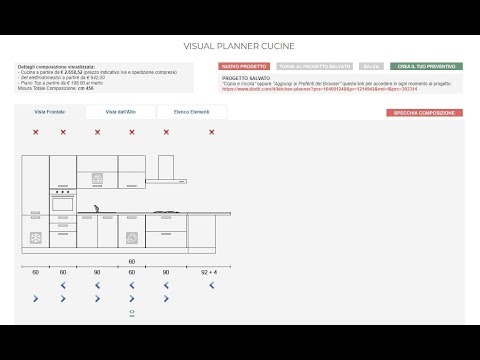 Tutorial Kitchen Planner | Progetta la tua Cucina Online