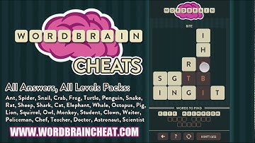 WordBrain Pig 5 Cheats | WordBrain Cheats | Pig 5 Answer
