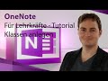 OneNote Tutorial für Lehrer - Anlegen von Klassen für die Nutzung im Unterricht Teil 1