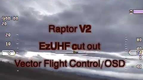 Eagletree Vector ezuhf range test