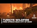 Wildfires Threaten Popular Tourist Towns Near Turkiye S Izmir Forcing Mass Evacuations 