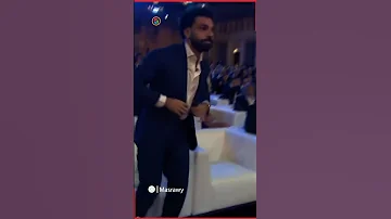 جلوب سوكر لحظة فوز محمد صلاح بجائزة أفضل لاعب في العالم 