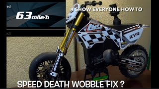 LOSI PROMOTO MX Death Wobble Issue Repair Free Easy Fix ? No Secrets here