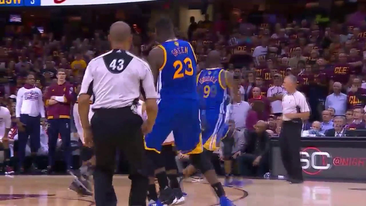 Draymond Green Suspended for Game 5, Tyronn Lue Fined $25,000  2016 NBA Finals