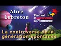 La controverse de la gnration spontane  alice lebreton