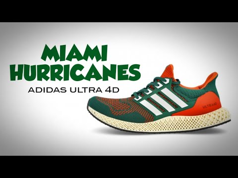 adidas Ultra 4D Miami Hurricanes