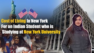 Cost of Living in New York for an Indian Student Studying in NYU 🗽🇮🇳💵