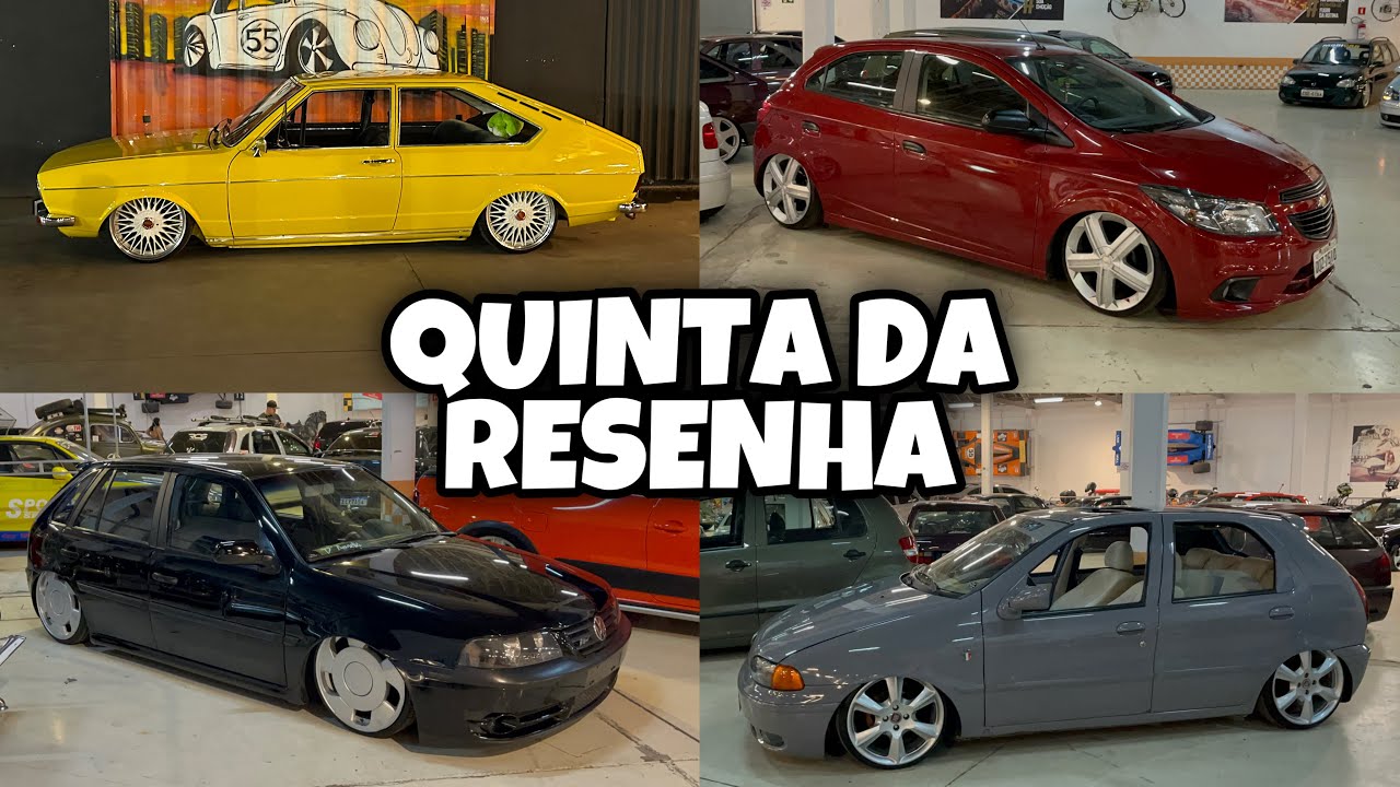 SE LIGA COMO ESTAVA O ROLÊ QUINTA DA RESENHA , MUITO CARRO BAIXO