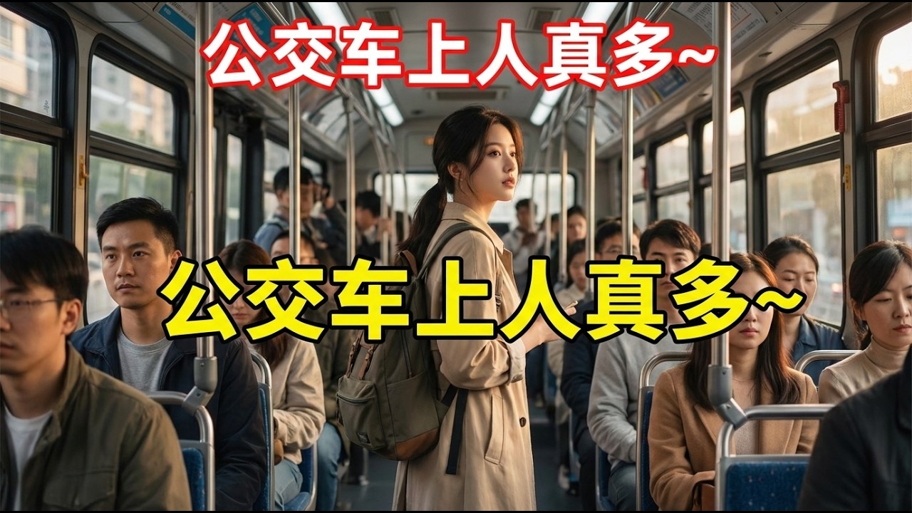 公交车上人真多~#兩性#情感#感情故事#男女#夫妻#出軌#中外夫妻