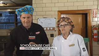 Keith Kaiser checks out the home cooking at The Schoolhouse Cafe