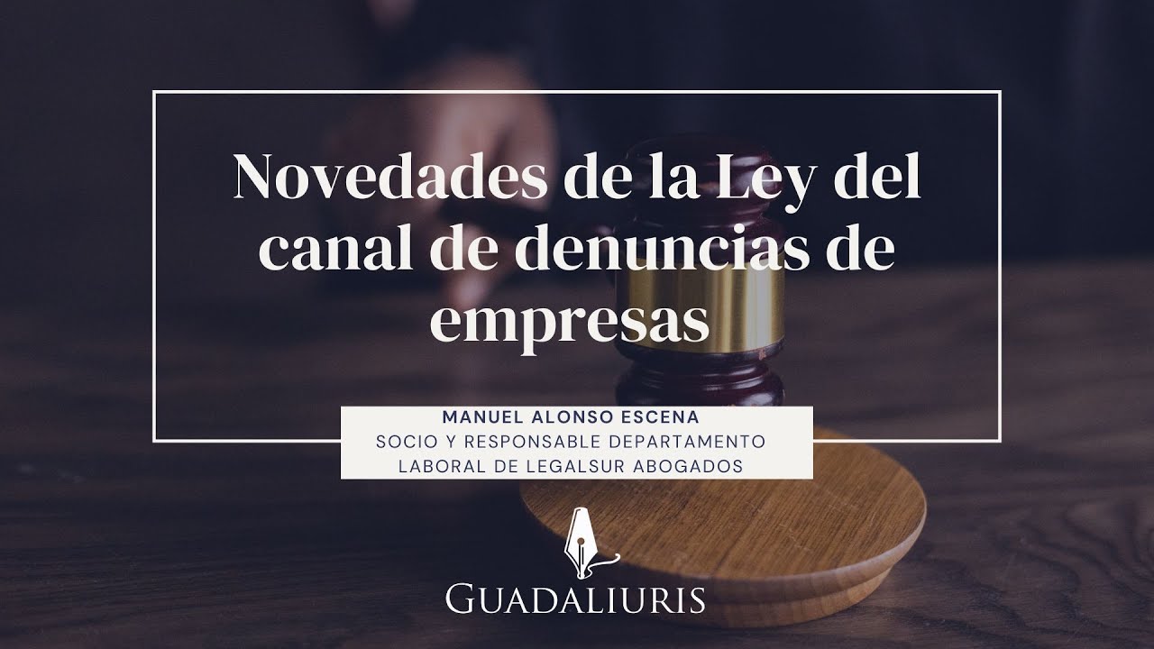 Whistleblower I Ley de protección del denunciante de infracciones de empresas YouTube Whistleblower I Ley de protección del denunciante de infracciones de empresas YouTube