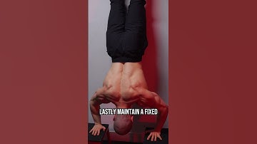 Build Cannonball Delts With Handstand Pushups