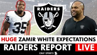 Raiders Rumors Live On Zamir White From Sports Illustrated & NFL Schedule Release News