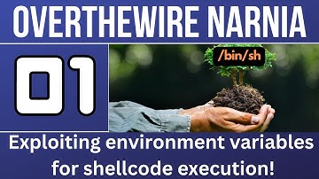 OverTheWire: Narnia Level 1 Walkthrough - Environment variable shellcoded execution!