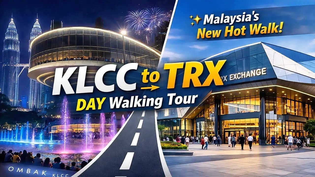 Easy Walk From Ombak Klcc To Trx Exchange Mall Bukit Bintang | Kuala Lumpur 2026🇲🇾❤️🚶‍♀️😱