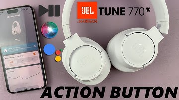 Where Is The Action Button On JBL Tune 770 NC Headphones?