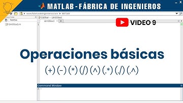 Matlab 9: Operaciones básicas entre matrices (Elemento por elemento y operaciones matriciales)| 💡Fdi