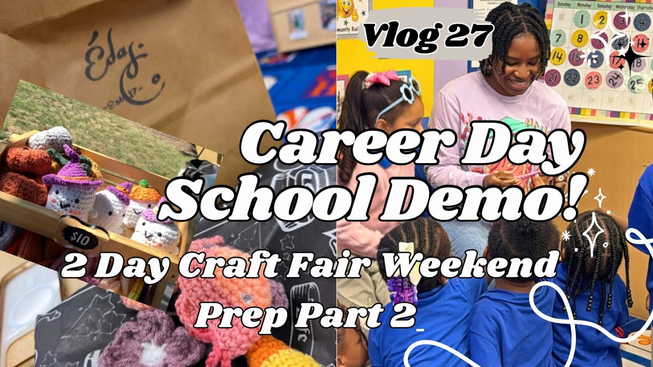 Подготовка к двум ярмаркам вязания крючком за одни выходные. Часть 2 ✨Самая насыщенная неделя в м...