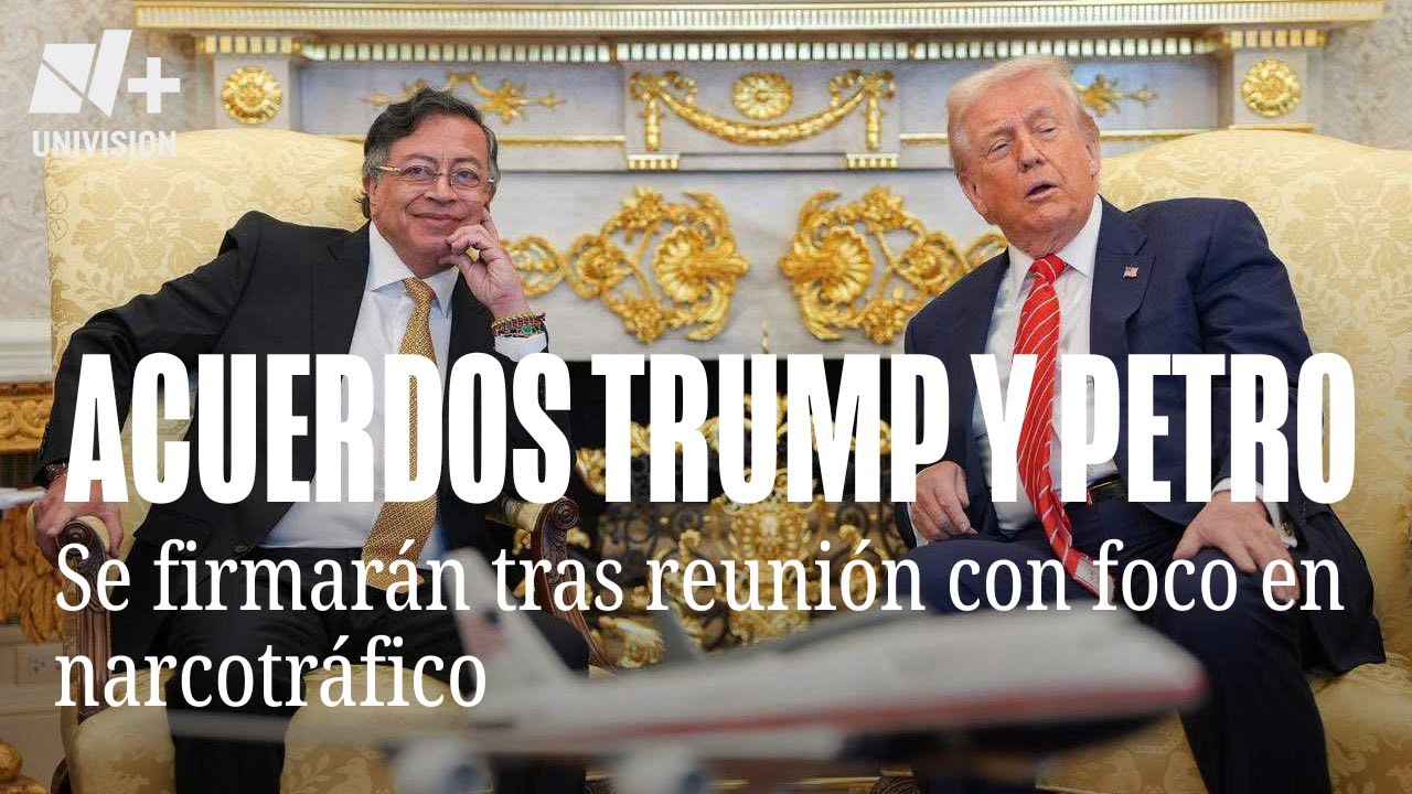 Acuerdos que se logren entre Trump y Petro se firmarán tras reunión