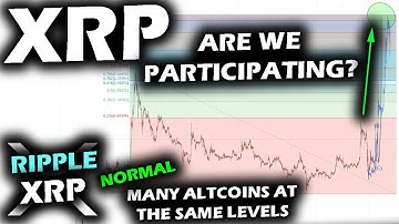 BIG PICTURE IS EVERYTHING as the Ripple XRP Price Chart is IN LINE with Several Large Cap Altcoins