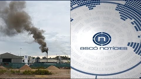 Emissió de fum negre a la planta de 2GCPR per una incidència tècnica en un forn de procés
