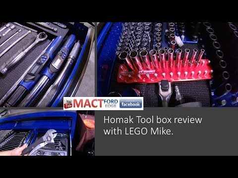 Homak Tool box review with Lego Mike