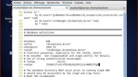 openldap sur centos 6.5