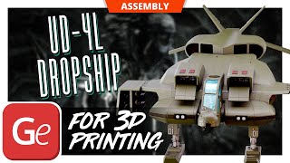 UD-4L Cheyenne Dropship | Version 1.1 | 3D Printing Model | Assembly by Gambody