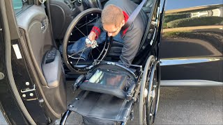 Paraplegic Wheelchair Transfer Into an SUV