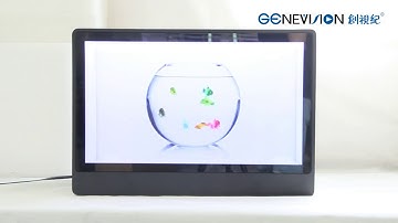 21.5" Full HD Transparent LCD Showcase