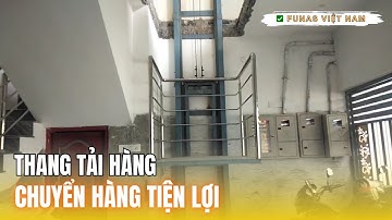 Lắp Đặt Thang Tời Hàng, Thang Tải Hàng Chuyển Hàng Tiện Lợi | ✅ Funas - Đà Nẵng
