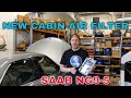 Replacing the Cabin Air Filter in the SAAB 9-5 New Generation