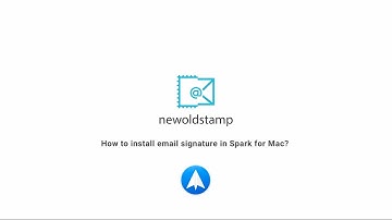 How to install a signature in Spark for Mac?