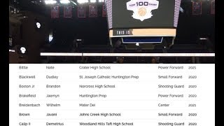 Celebrity Demetrius Calip II Handing up the Shields Class of 2020 Wealth