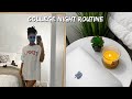 COLLEGE FALL NIGHT ROUTINE 2020! | Coco Chinelo