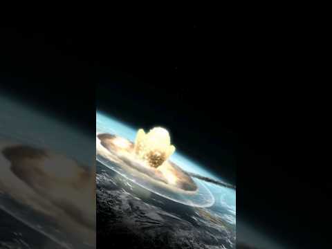 شهاب سنگی که باعث نابودی دایناسورها شد