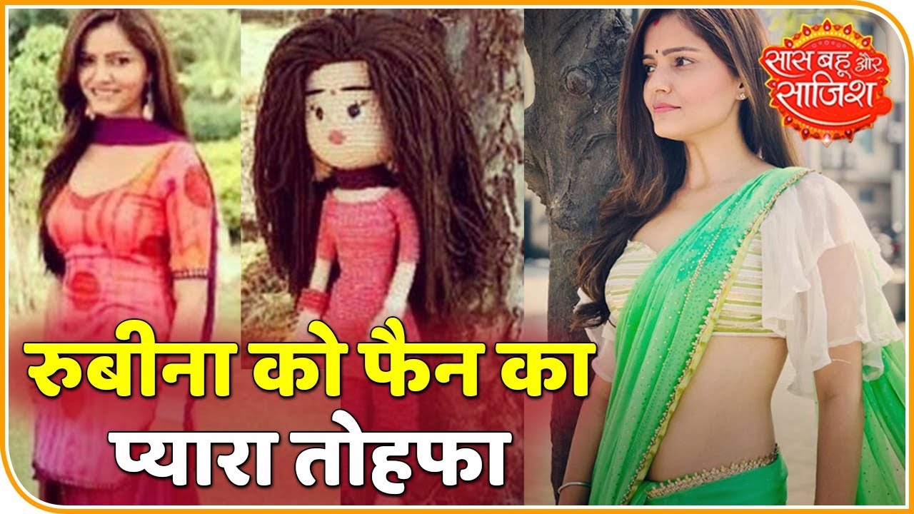 bollywood latest news hindi me Fan gifts Rubina Dilaik a painting | Saas Bahu Aur Saazish