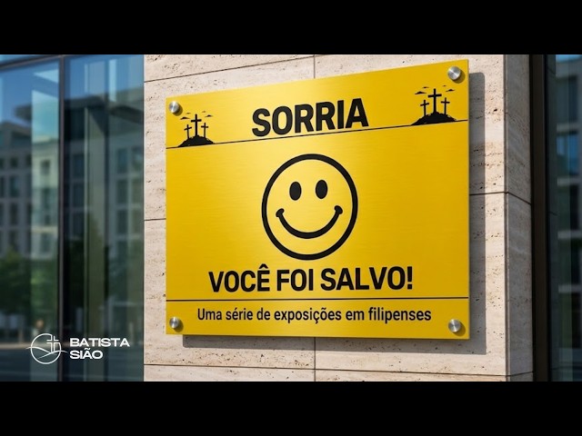 Culto 12/04/2026 || Série: Sorria: Você foi salvo! || Ep 1