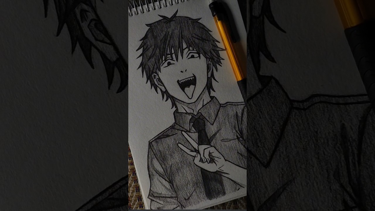 Drawing Denji♥️✨|Chainsaw Man|