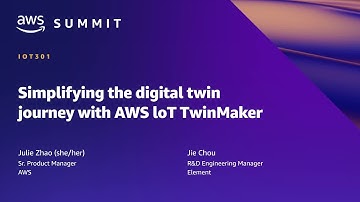 AWS Summit SF 2022 - Simplifying the digital twin journey with AWS IoT TwinMaker (IOT301)